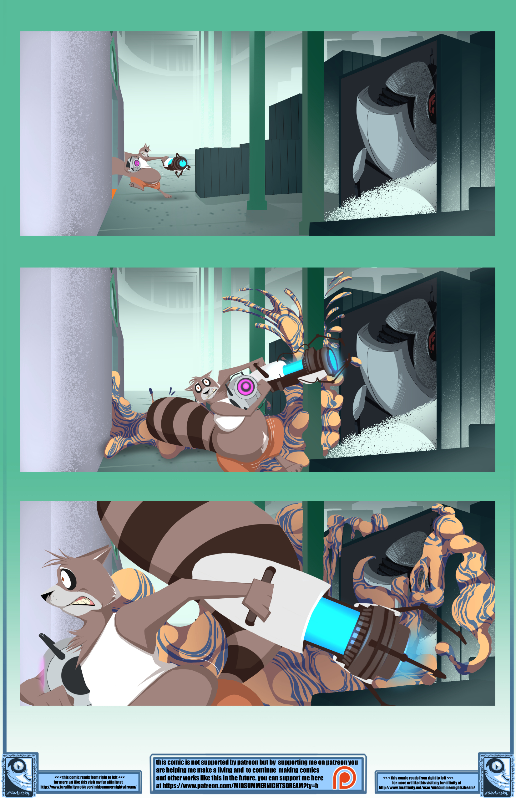 portal comic page 8 of 20 finished. 