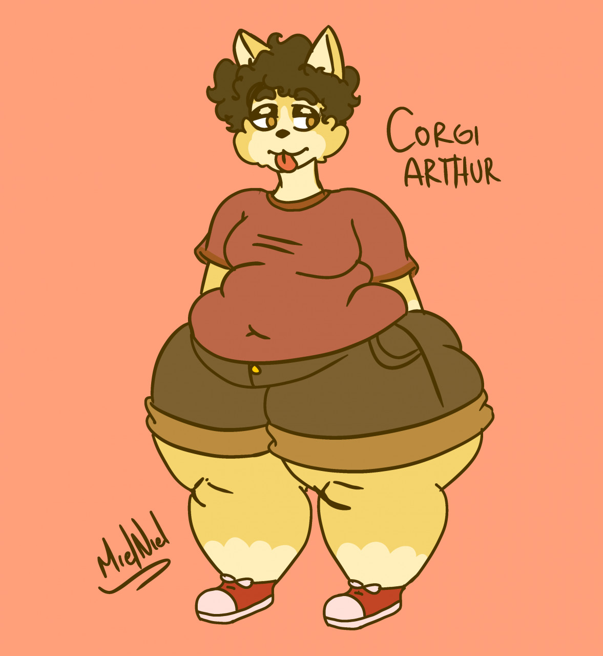 Chubby boy by Mielniel -- Fur Affinity [dot] net