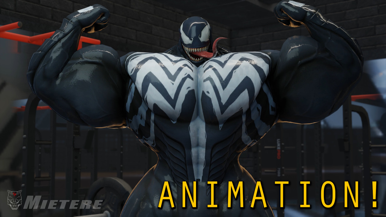 Symbiote Gym Gains | ANIMATION by Mietere -- Fur Affinity [dot] net