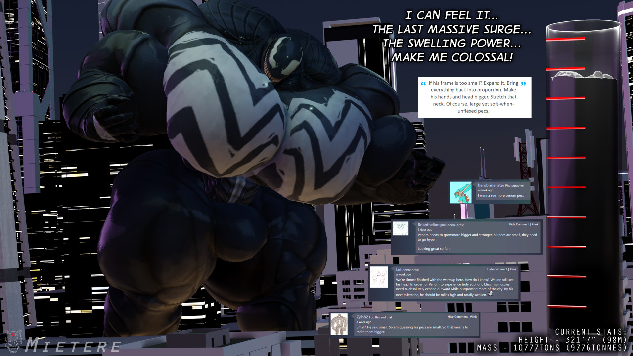 Symbiote Synthesis Growth Drive | Week 9.1/10 by Mietere -- Fur Affinity  [dot] net