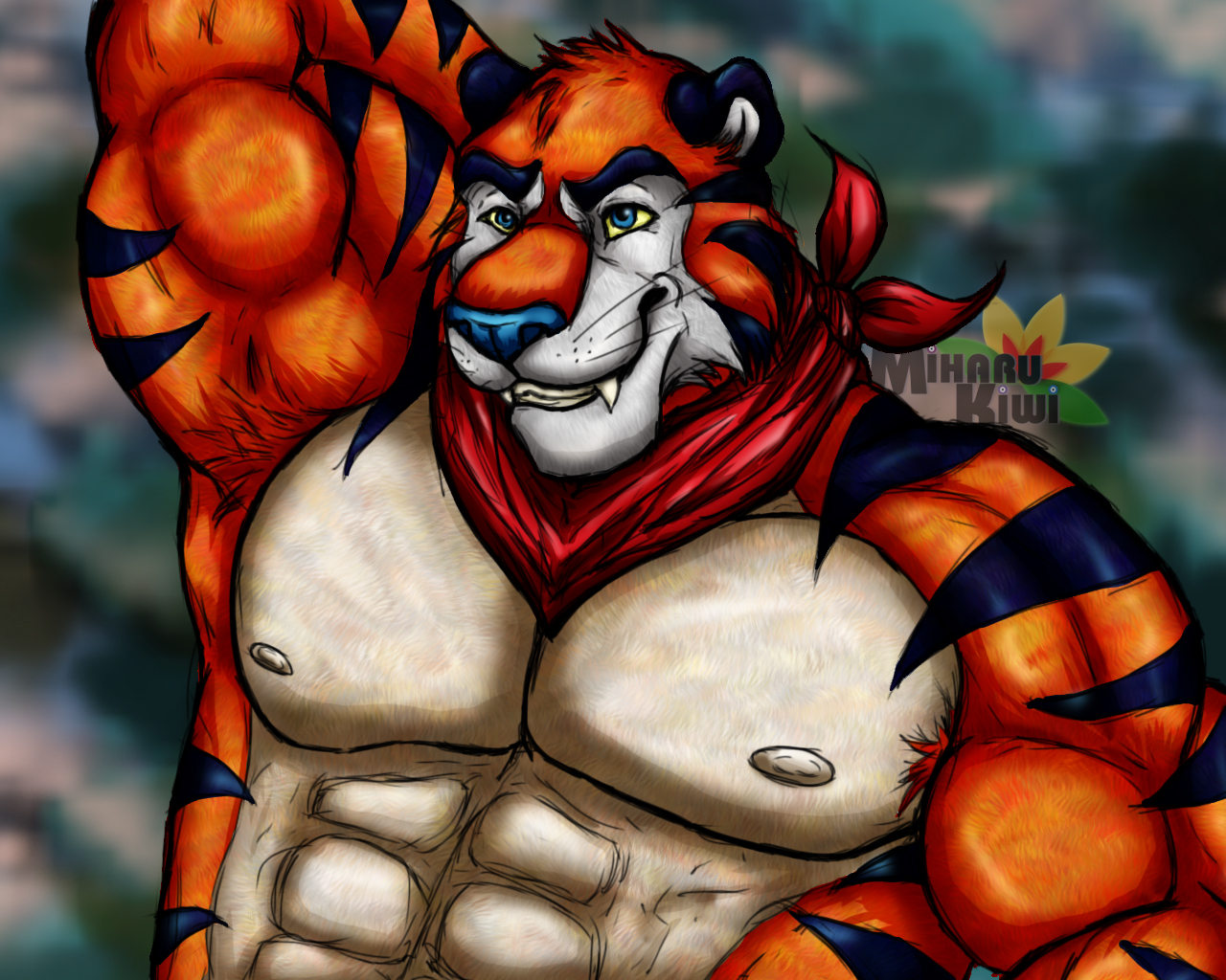 Tony, the Tiger by miharukiwi -- Fur Affinity [dot] net