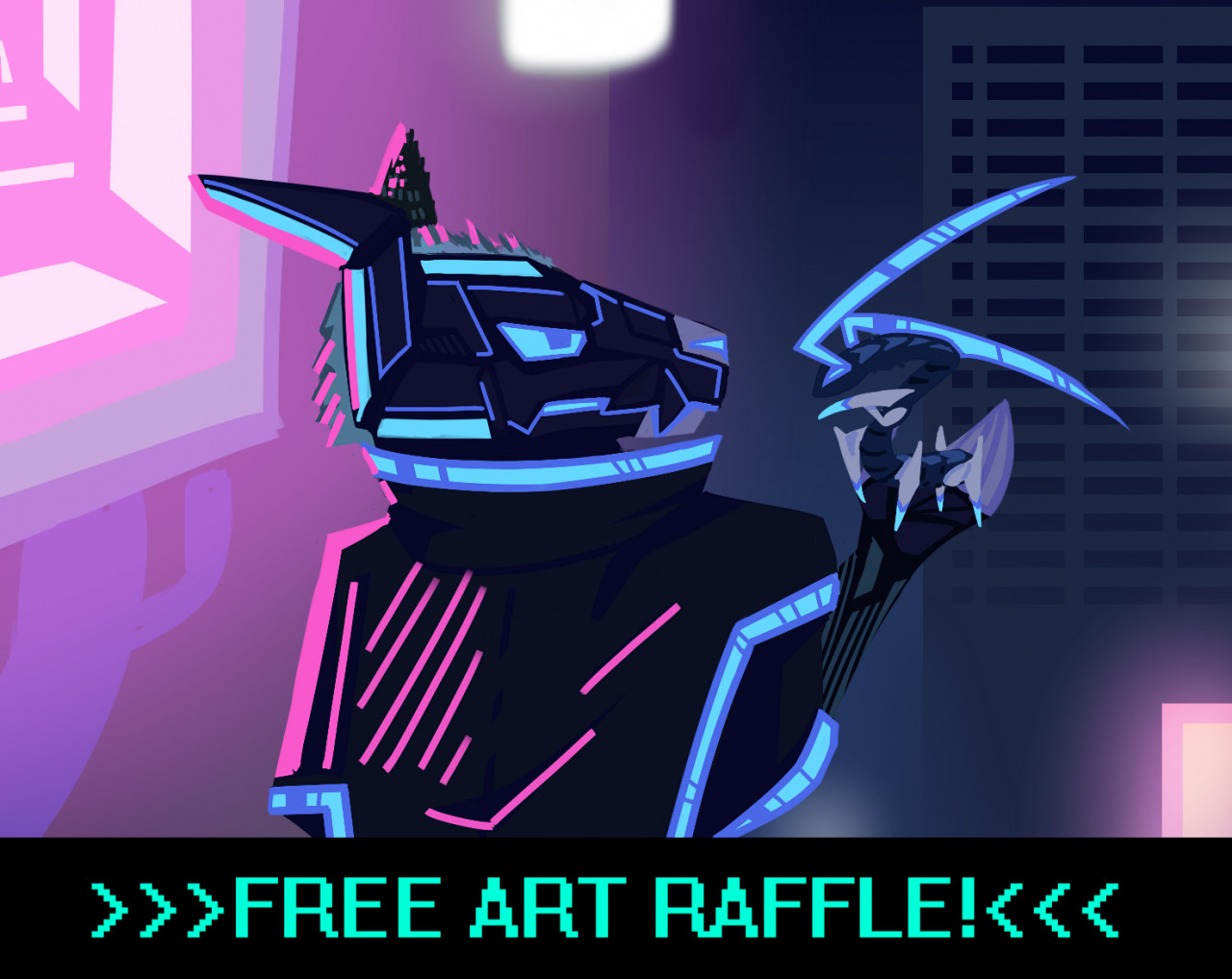 (CLOSED) FREE ART RAFFLE!