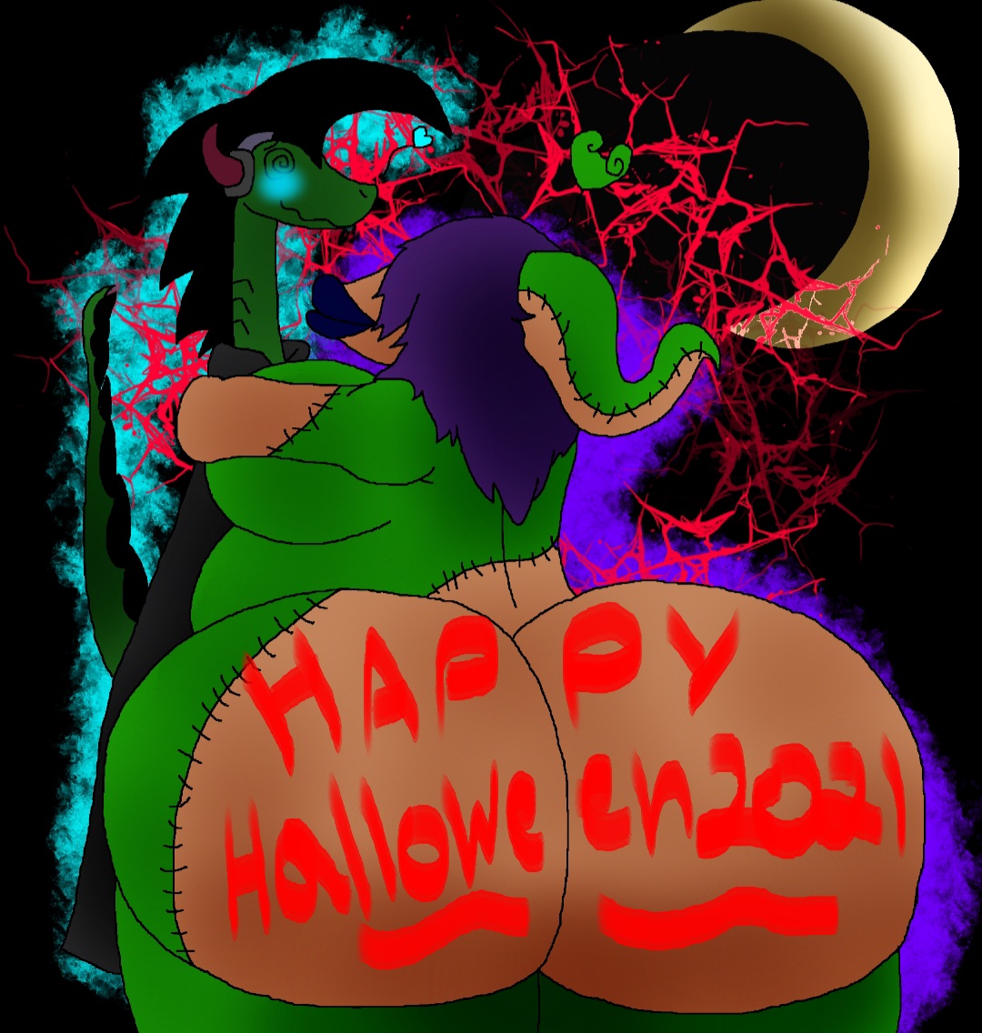 Halloween Bon X Annie by Mikey12games -- Fur Affinity [dot] net