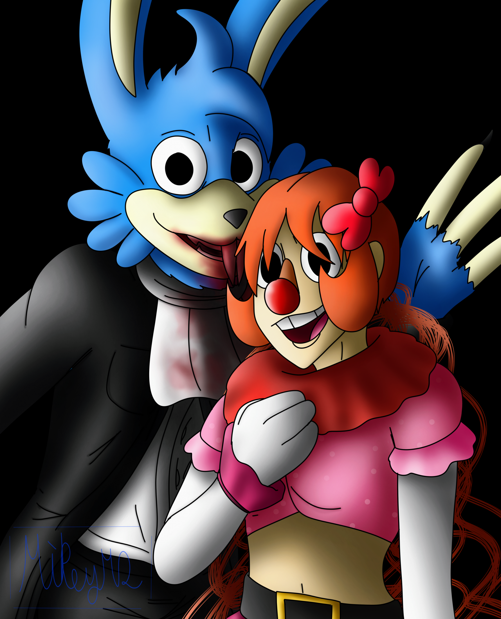 Halloween Bon X Annie by Mikey12games -- Fur Affinity [dot] net