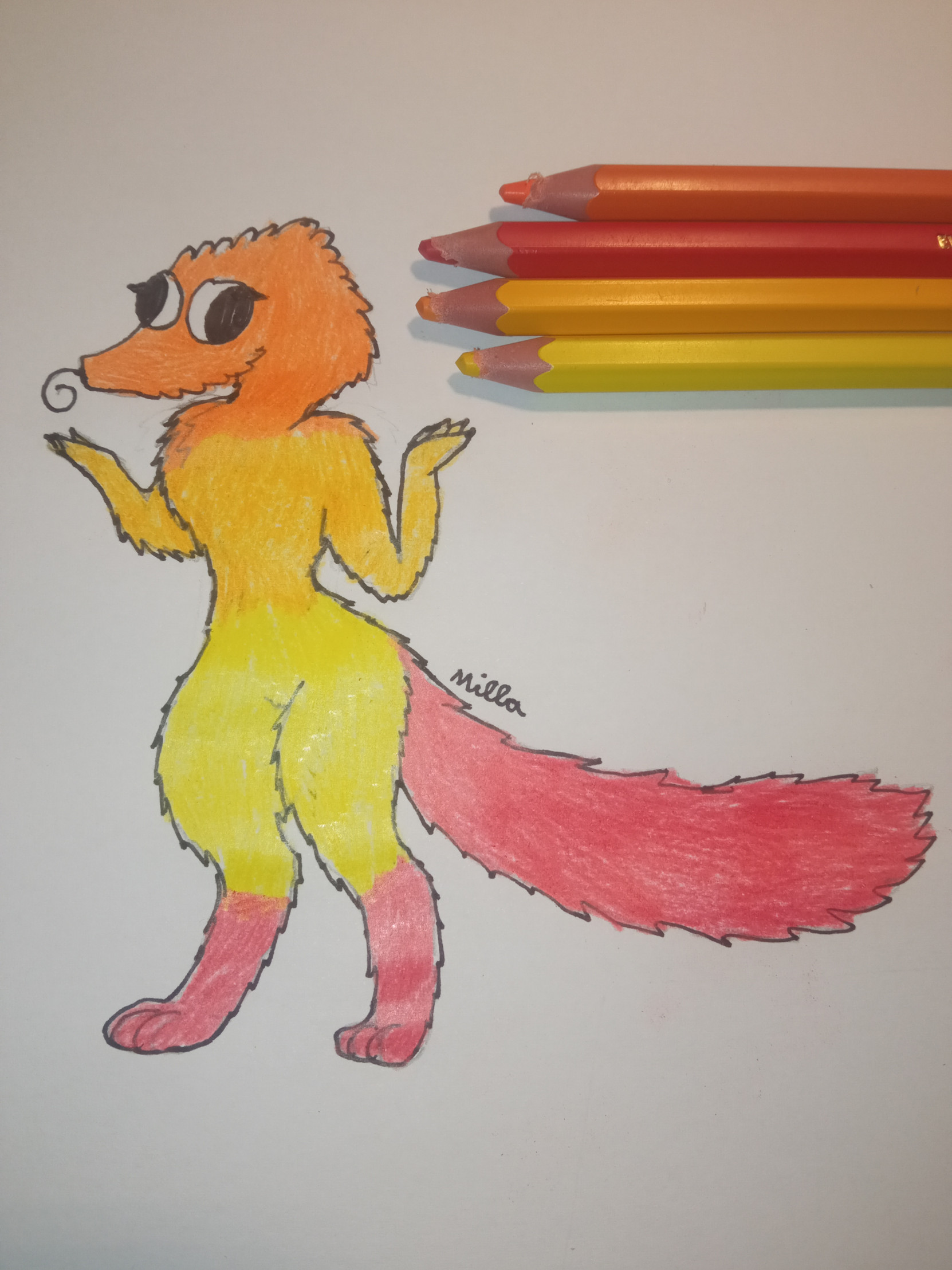 Fluffy worm by Millapoes -- Fur Affinity [dot] net