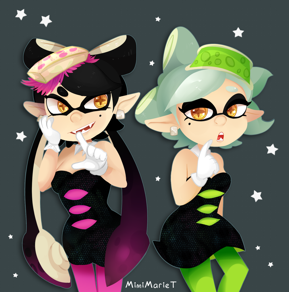 Callie and Marie by MimiMarie -- Fur Affinity [dot] net