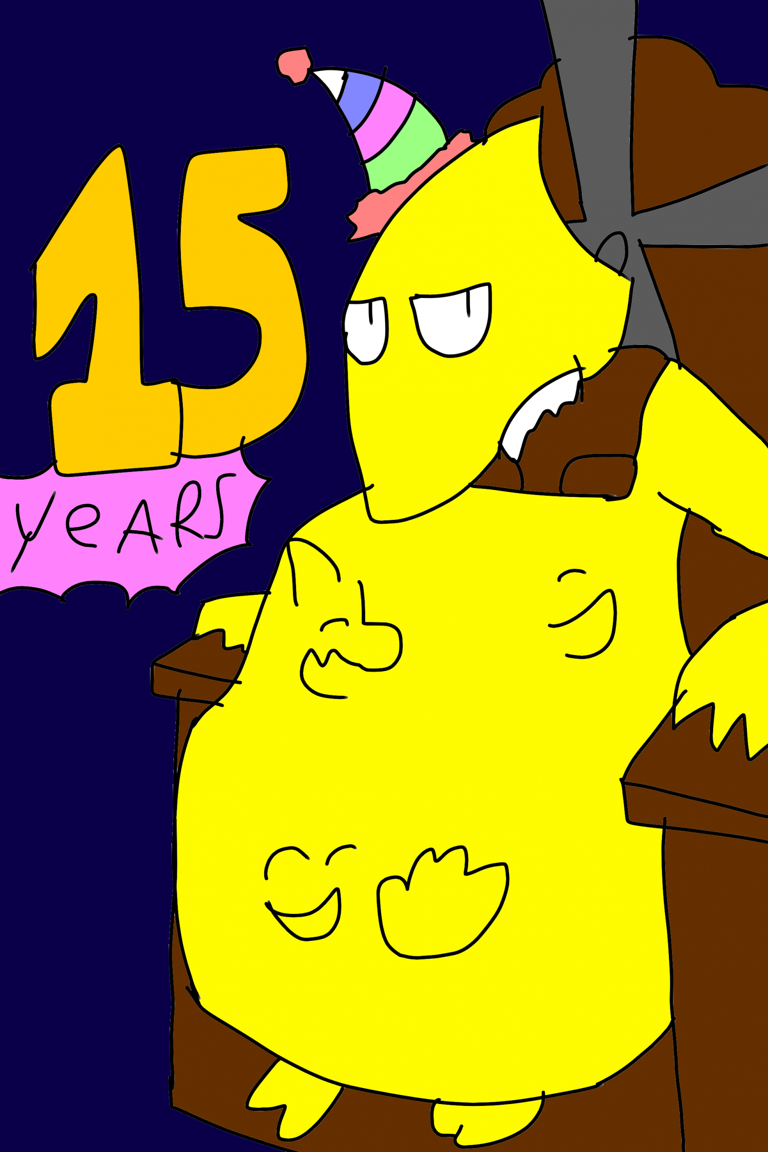 Yellow rainbow friends vore and 15 years celebration by Mimmaxivore -- Fur  Affinity [dot] net