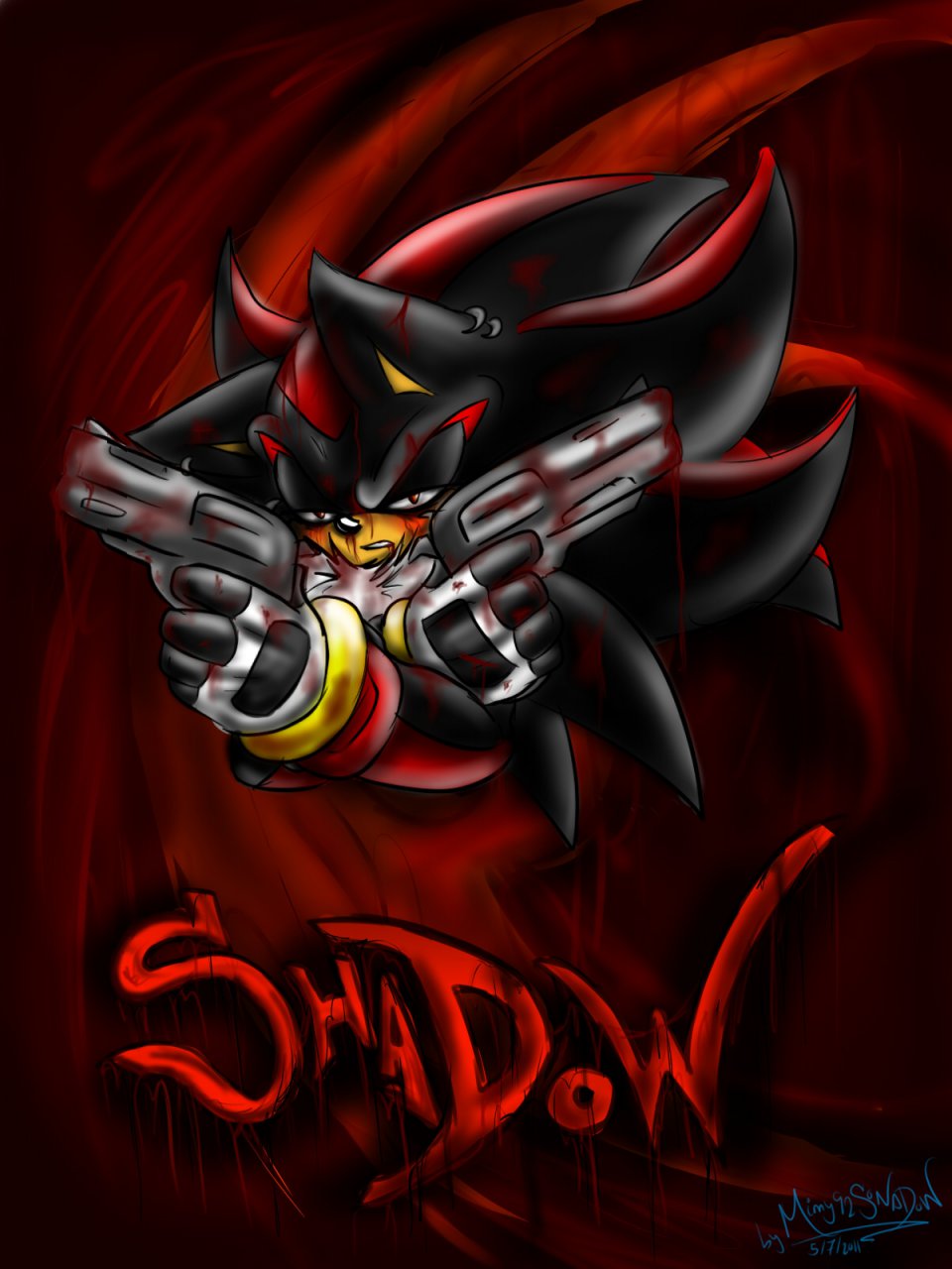 Shadow The Hedgehog*sexy gun* by sino - Fanart Central