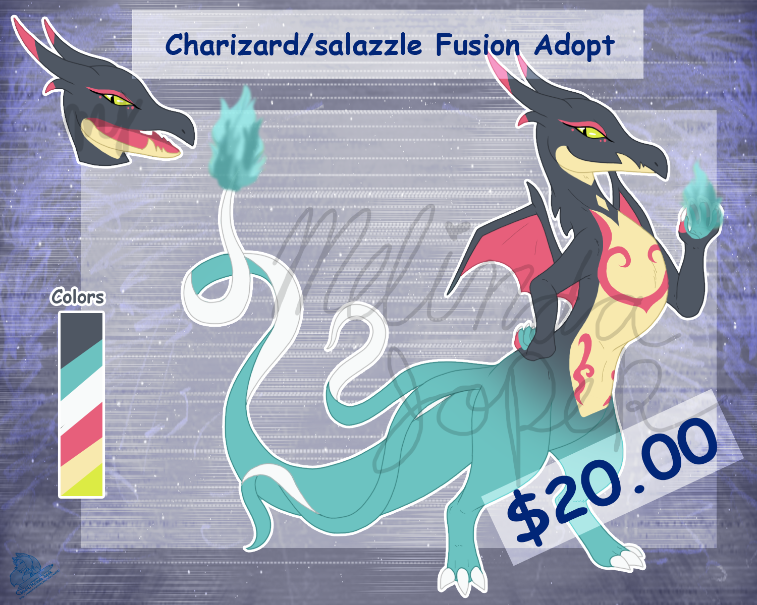 Shiny Mega Charizard Y  Pokemon fusion art, Cute pokemon