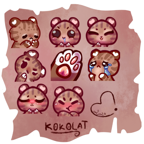 COMM] Cursed emojis for Charcoal by henryjdoe -- Fur Affinity [dot] net