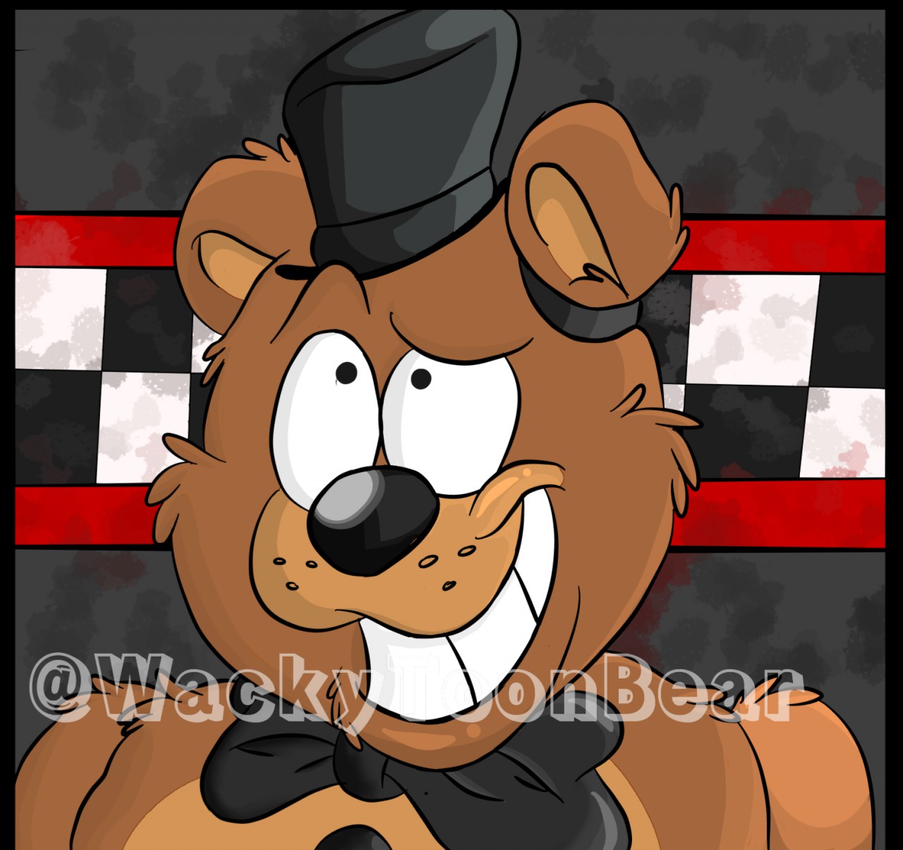 Freddy FazToonBear by MinoruTheBear -- Fur Affinity [dot] net