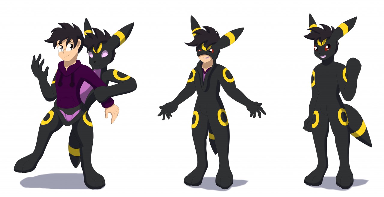 Umbreon Suit Transformation TF Commissioned. 