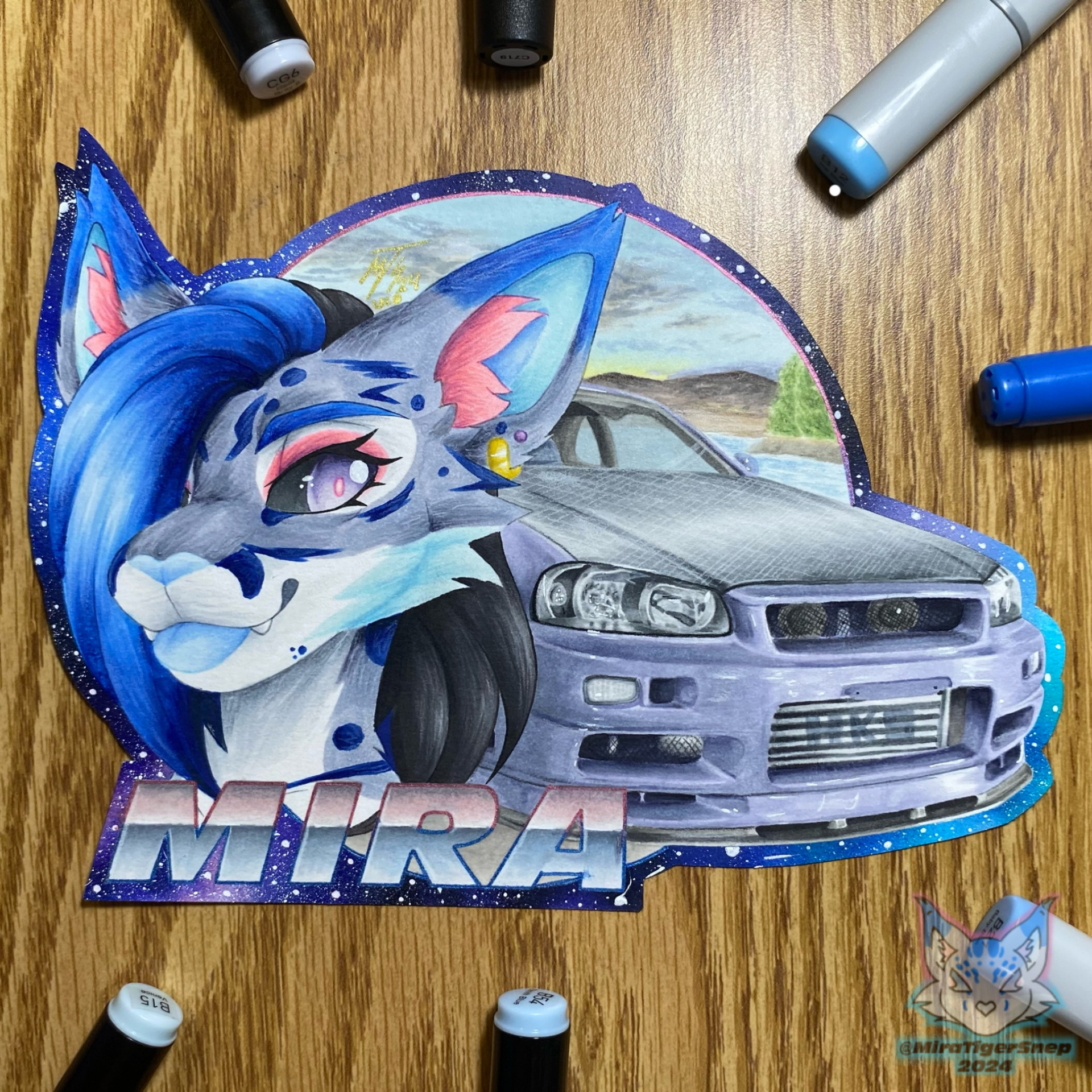 Mira R34 badge by MiraTigerSnep -- Fur Affinity [dot] net