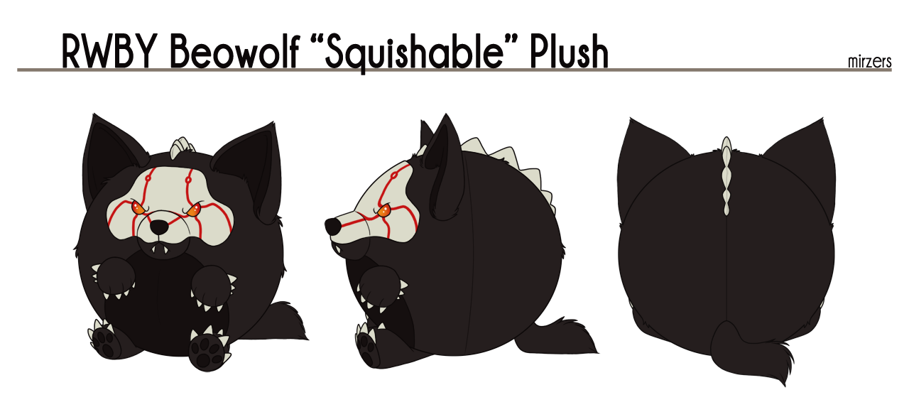 Zwei 2024 rwby plush