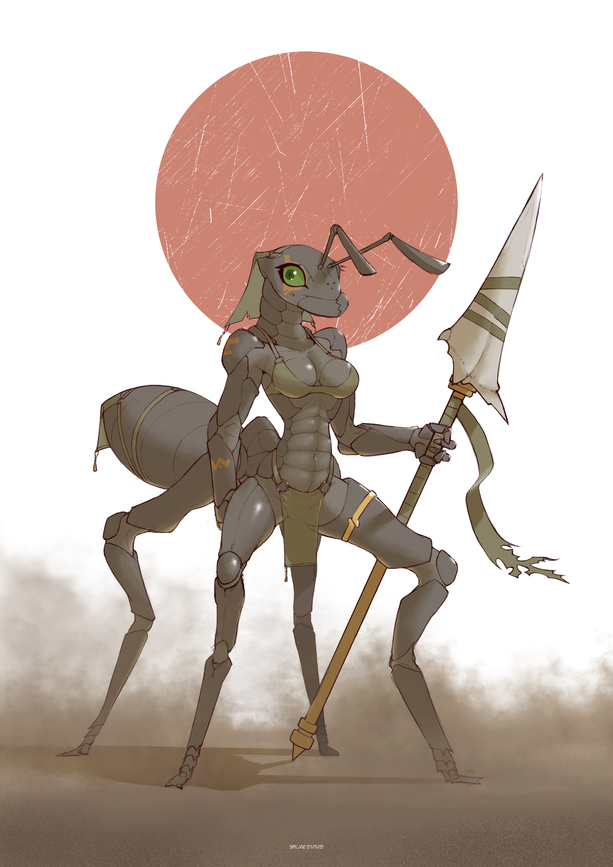 Monster girl Insectoid
