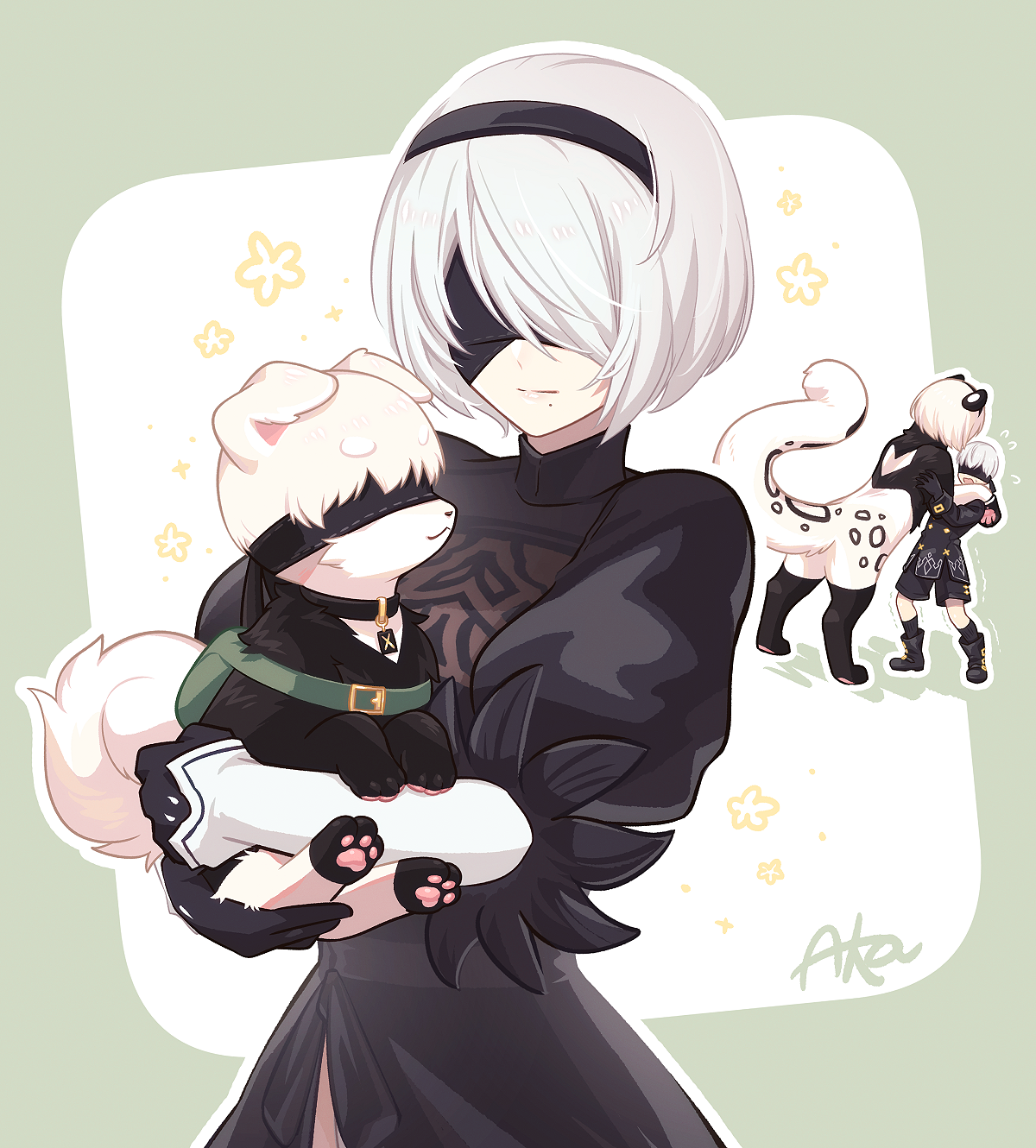 NieR:Automata 88 by missaka -- Fur Affinity [dot] net