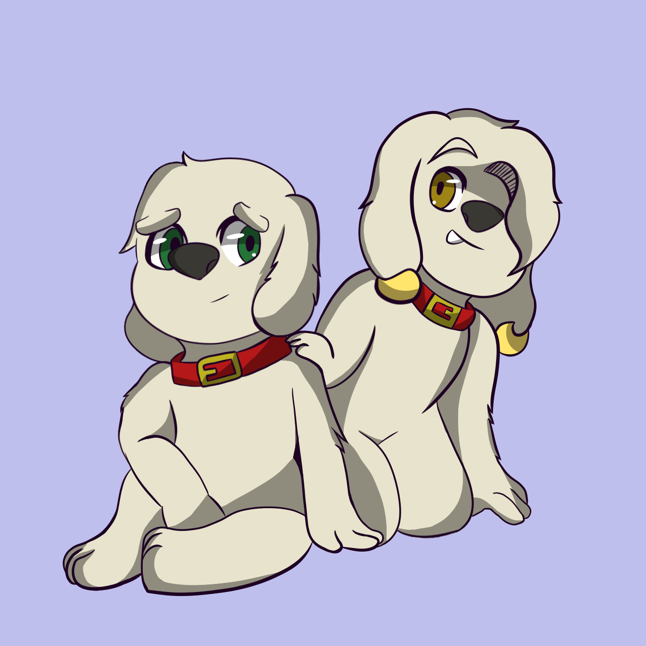 Family Guy} Brian and Jasper Chilling on Ground by MissCrescent -- Fur  Affinity [dot] net