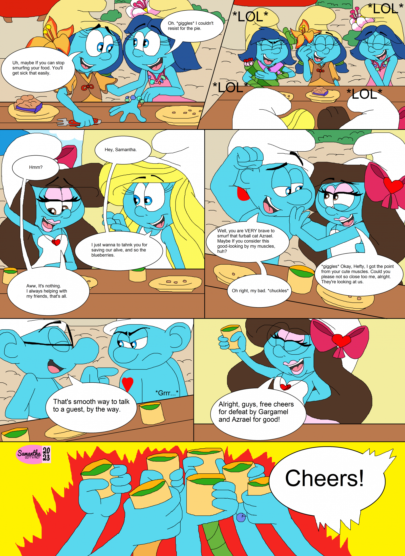 A New Smurf in Town Part 1 by MissCutieTastic -- Fur Affinity [dot] net