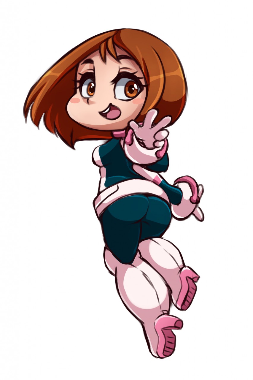 Chibi Uraraka Ochako by MissHammer -- Fur Affinity [dot] net