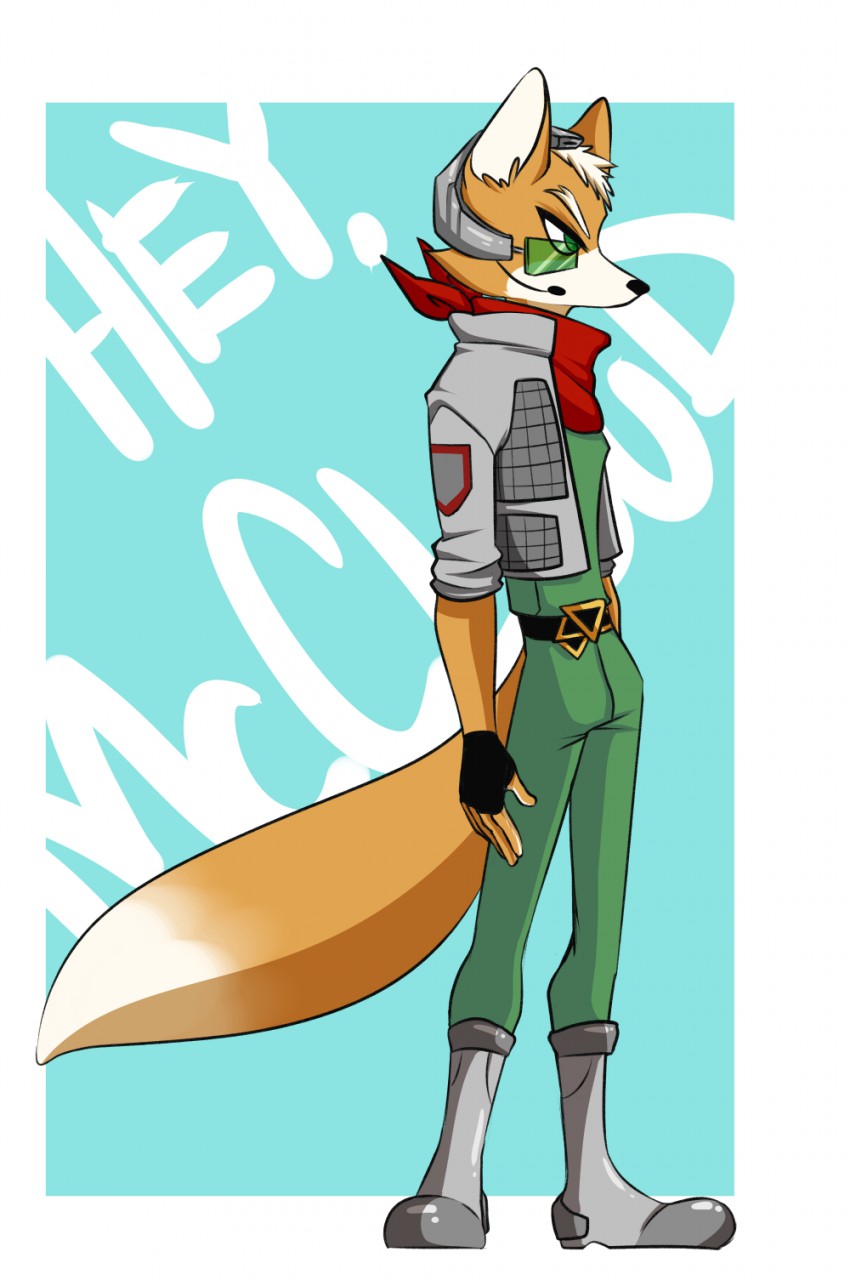 Fox McCloud by Mitarashi -- Fur Affinity [dot] net