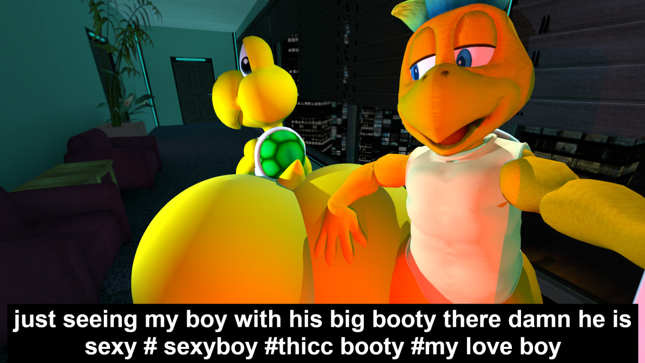 koopa booty snapchat by mitchellmorris123 -- Fur Affinity [dot] net