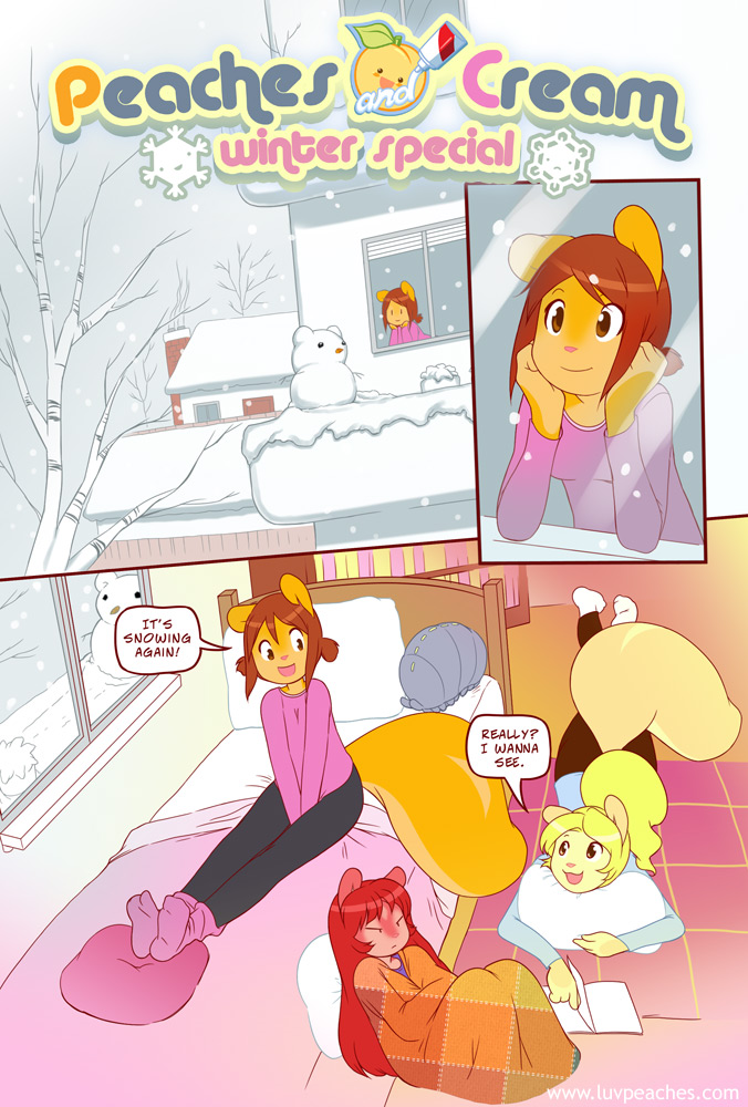Peaches and Cream Winter Special Page 1. 