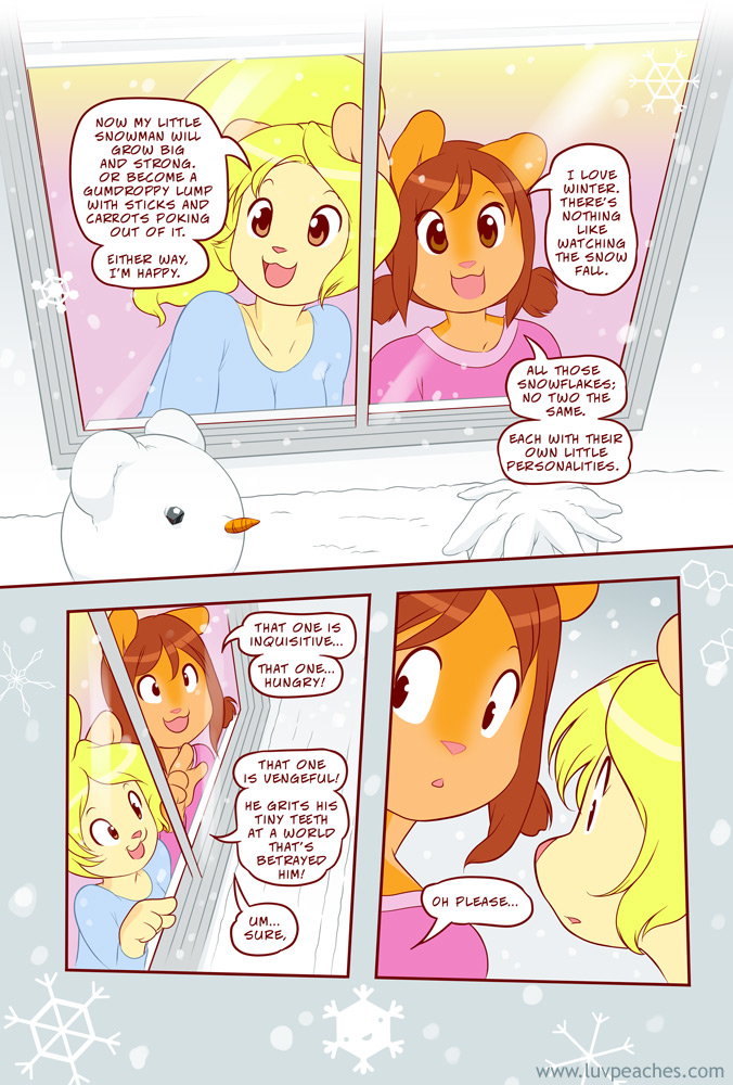 Peaches and Cream Winter Special Page 2. 