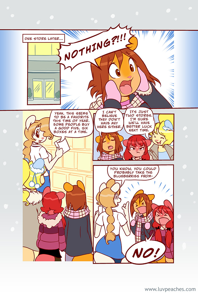 Peaches and Cream Winter Special Page 14. 