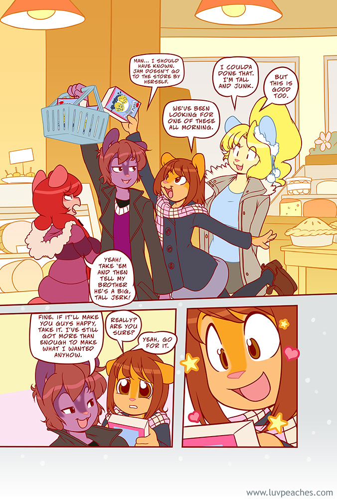 Peaches and Cream Winter Special Page 18. 