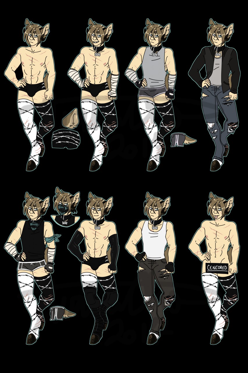 Moxx Dainty OutfitsReference by Mizuki-Cho -- Fur Affinity [dot] net