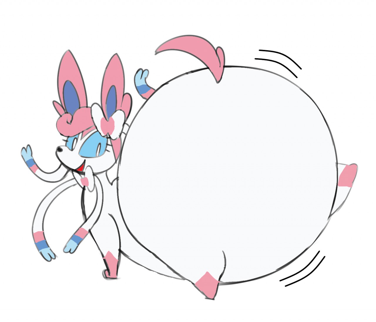 Sylveon s Big Caboose by mj444 Fur Affinity dot net