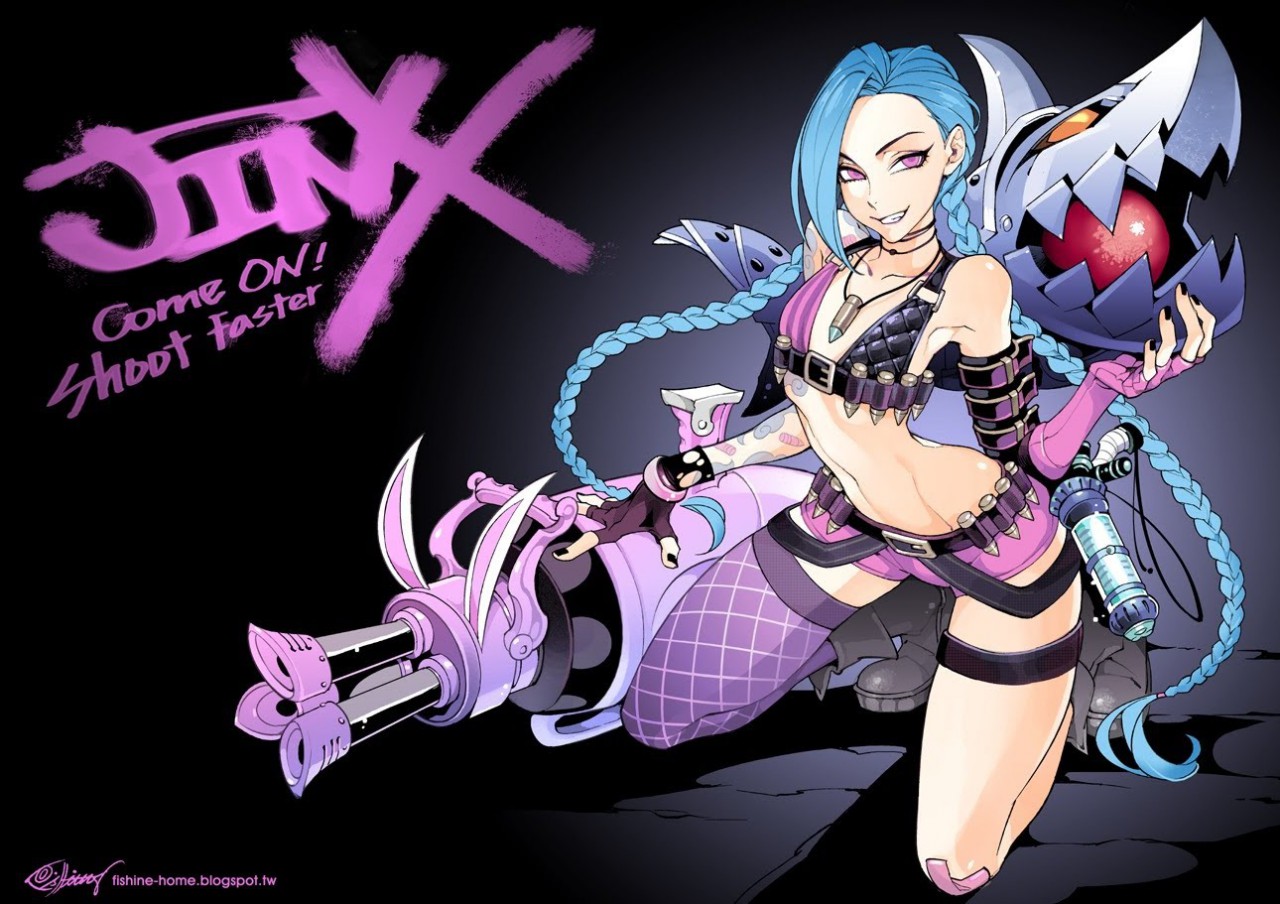 Jinx come on shoot faster