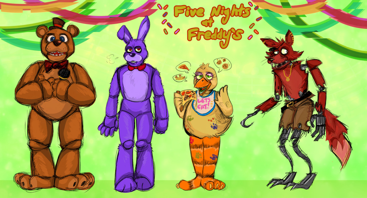 Fanart do fnaf 1, Wiki