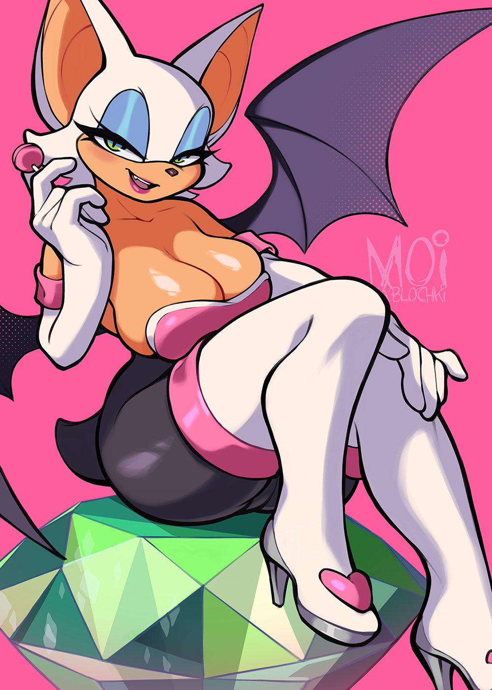 Rouge the Bat by MoiYablochki -- Fur Affinity [dot] net