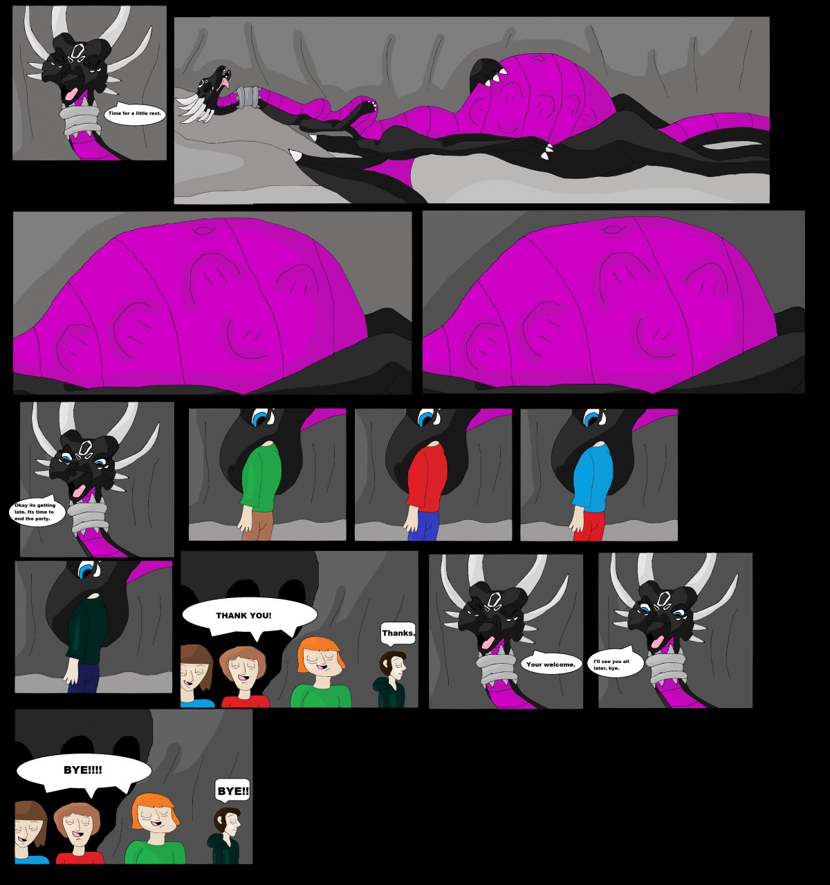 Slideshow ender dragon vore.