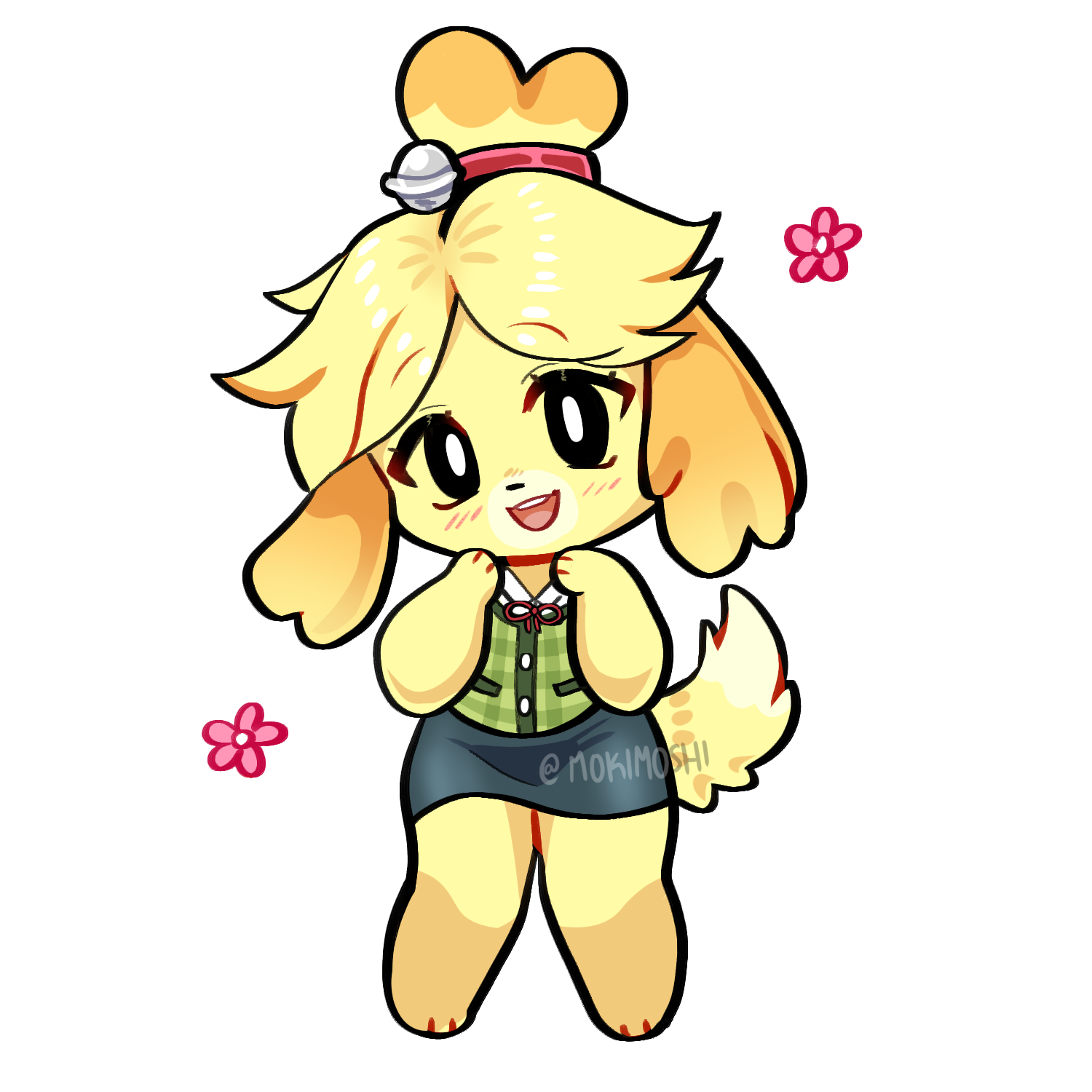 Isabelle fanart! by Mokimoshi -- Fur Affinity [dot] net