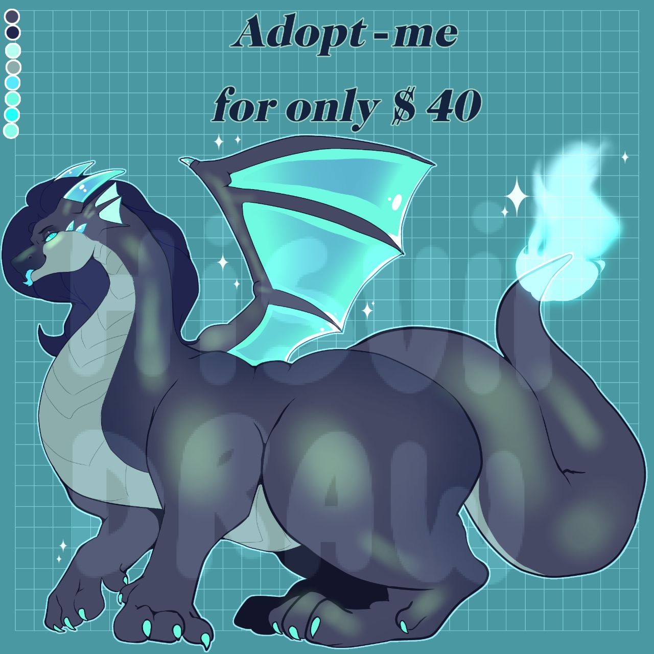 Bad adopt me trade!  Adoption, Pet dragon, Cute doodles