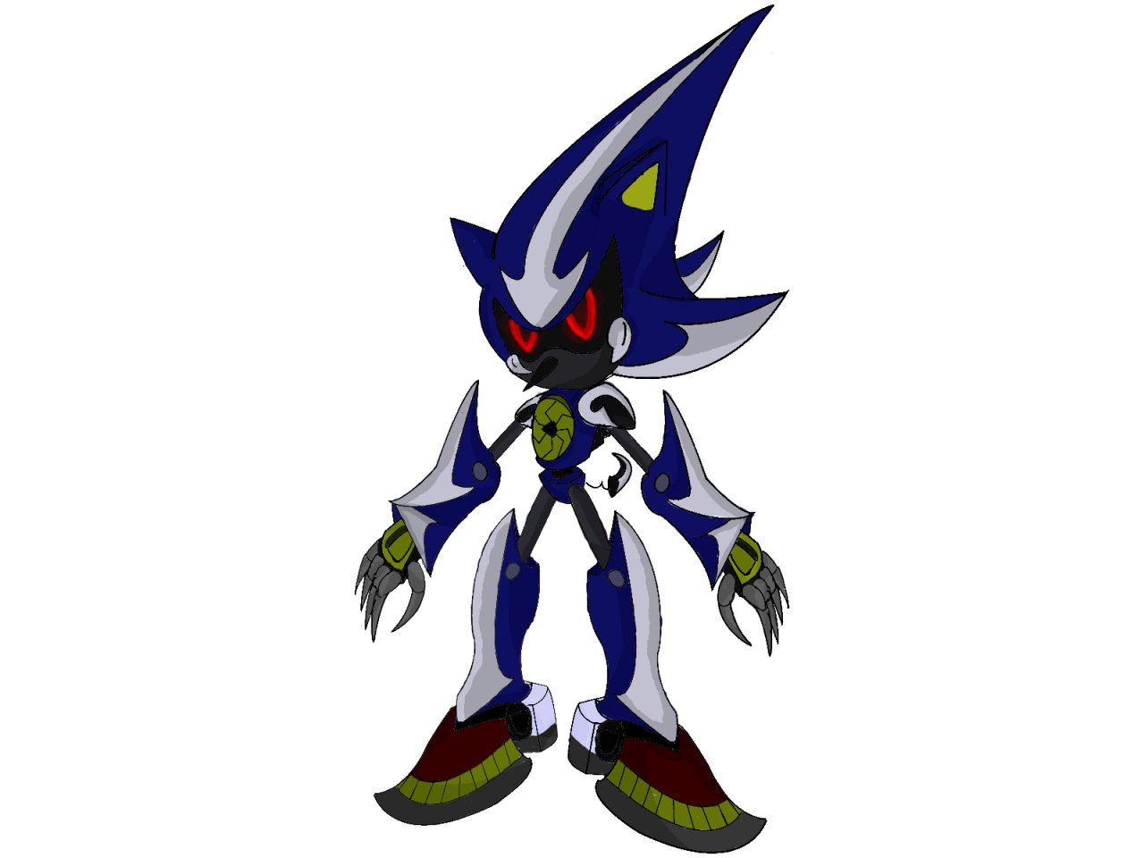 Neo Metal Sonic by sfmff2 -- Fur Affinity [dot] net