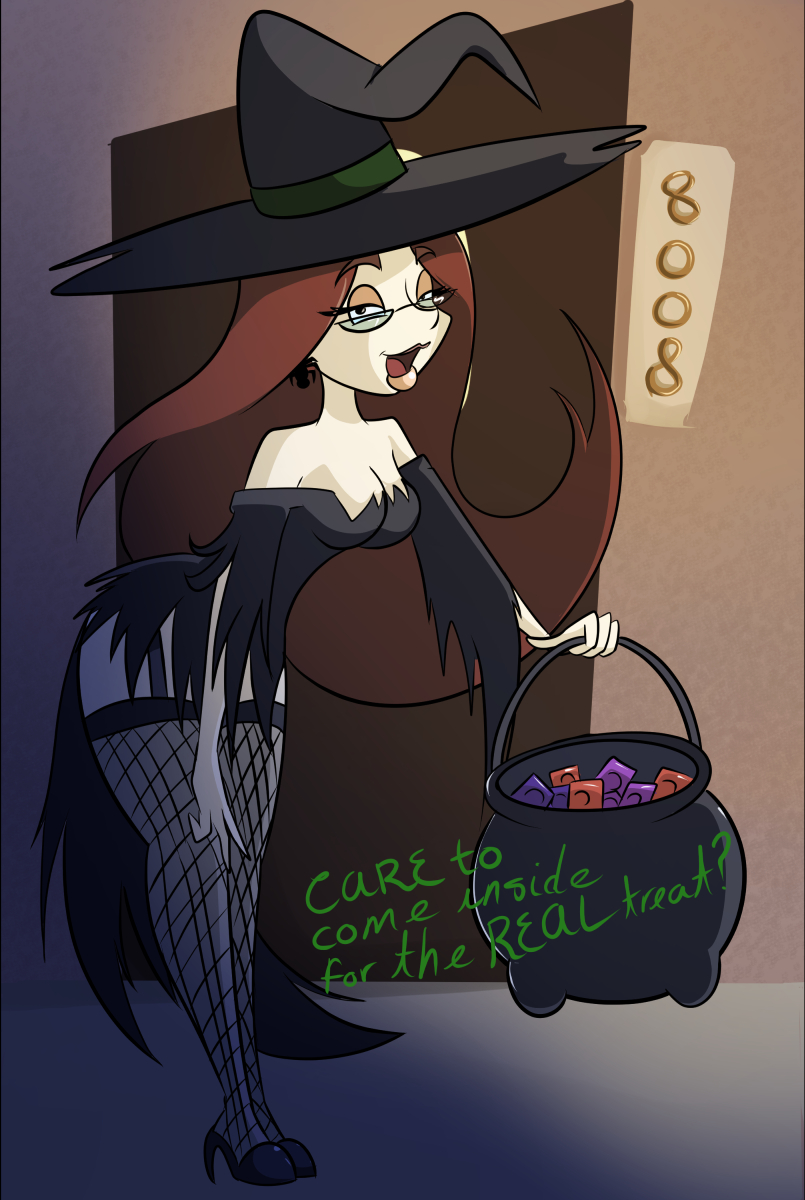 Ms. Greene the Witch by monkeycheese -- Fur Affinity [dot] net