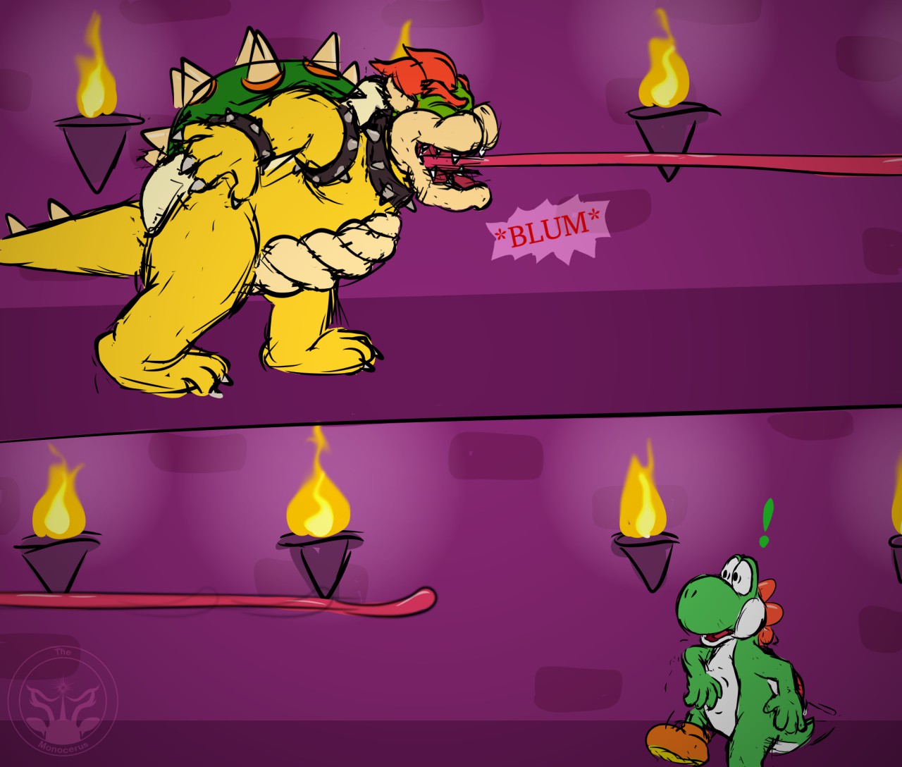 Views. bowser. yoshi. 