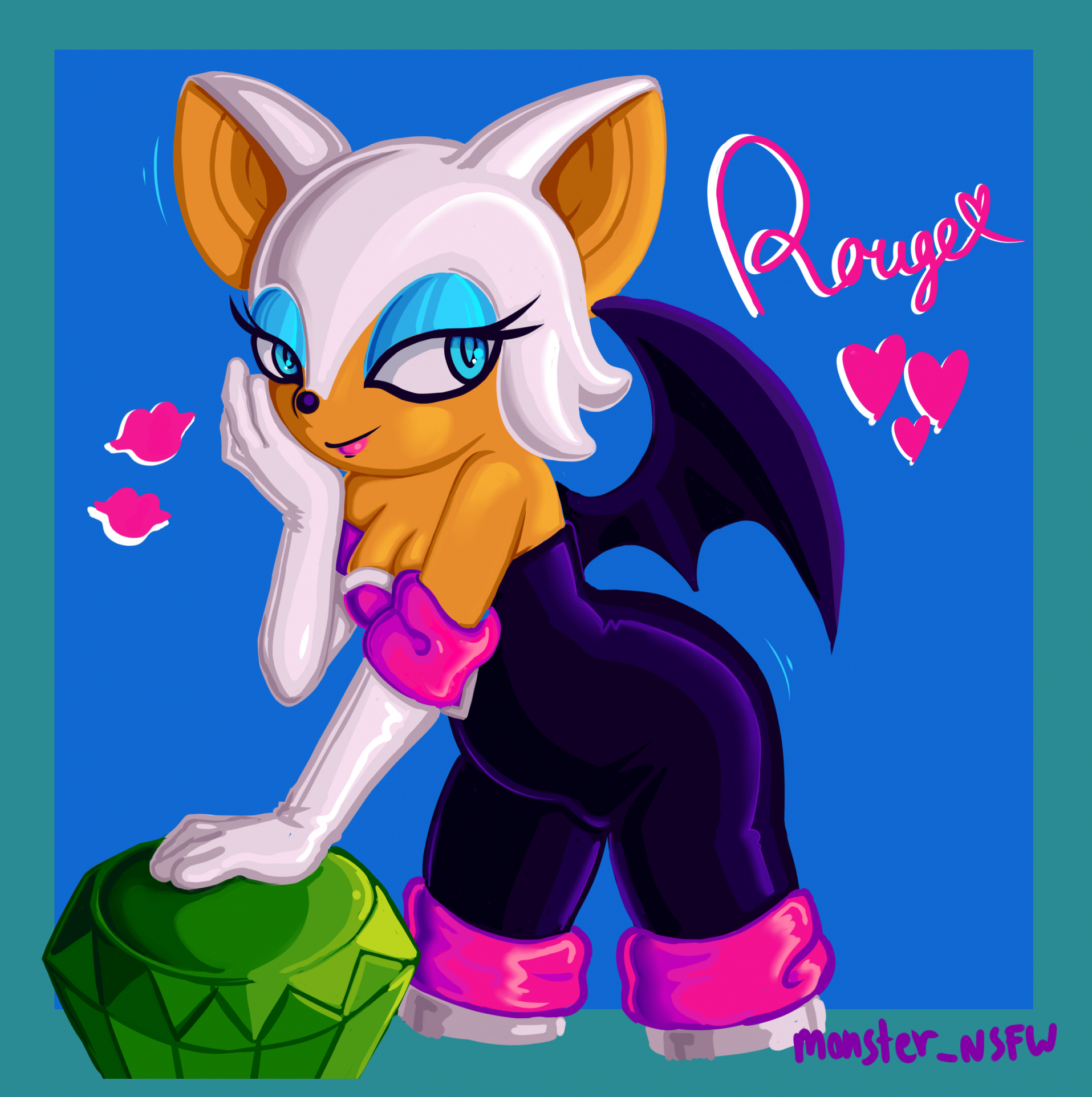 Rouge the Bat 🦇 by Monster_NSFW -- Fur Affinity [dot] net