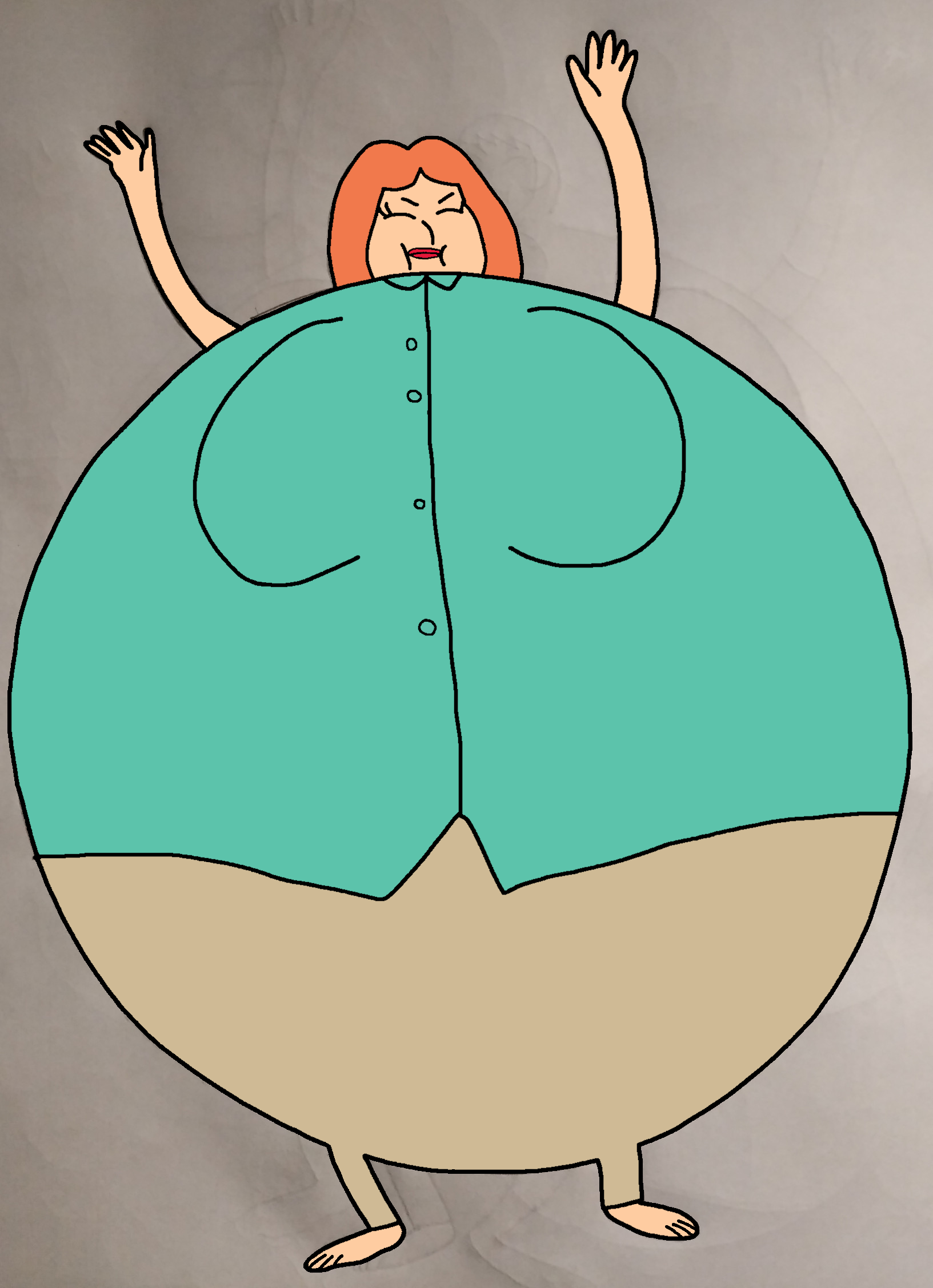 Deep breathing exercise: Lois colored by montyclan -- Fur Affinity [dot] net