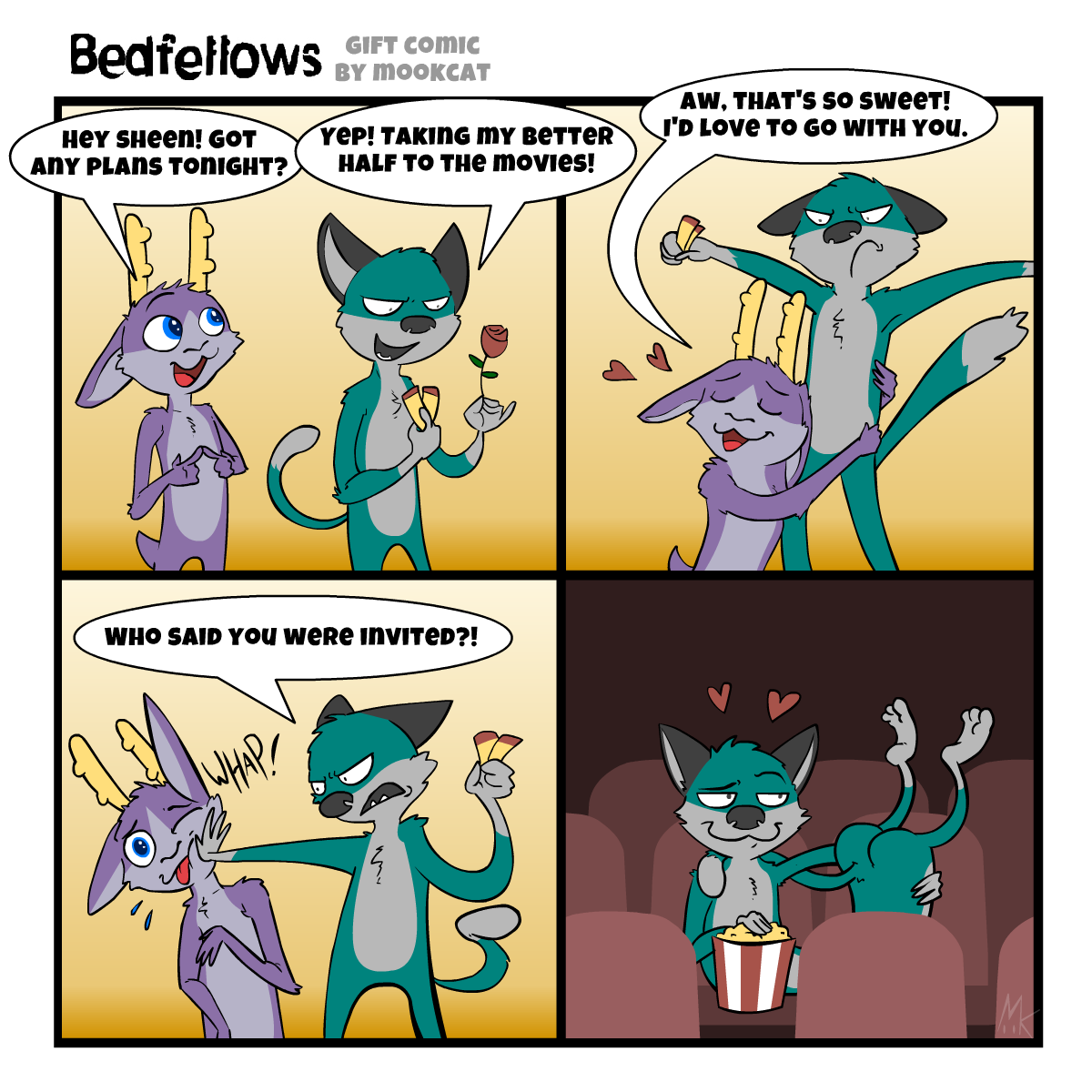 Bedfellows webcomic