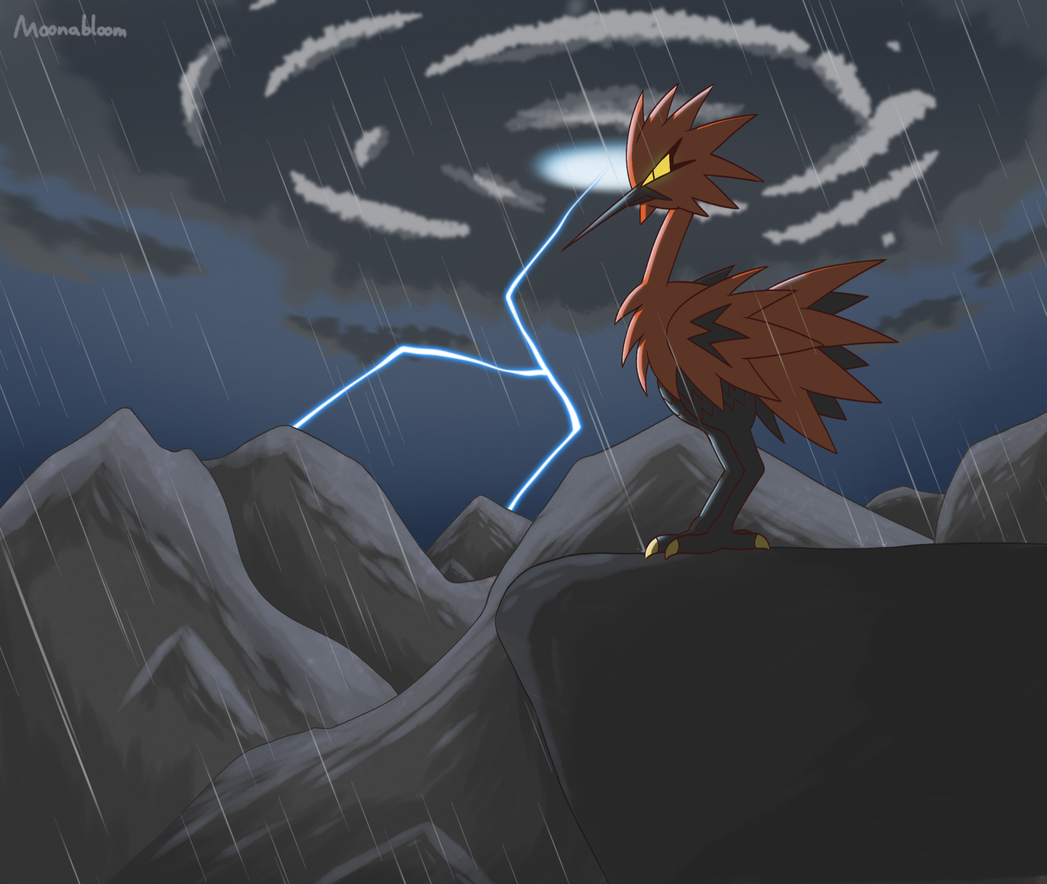 Galarian Zapdos by Enlus -- Fur Affinity [dot] net