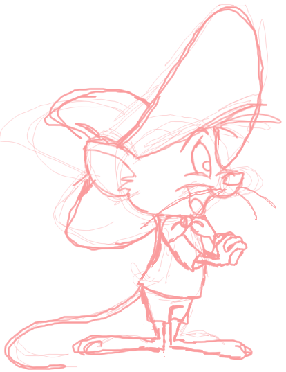 Line Art: Speedy Gonzales by Izam01 on DeviantArt