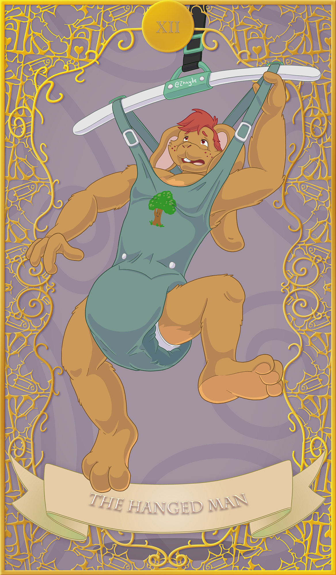 The Hanged Man – Cute Tarot