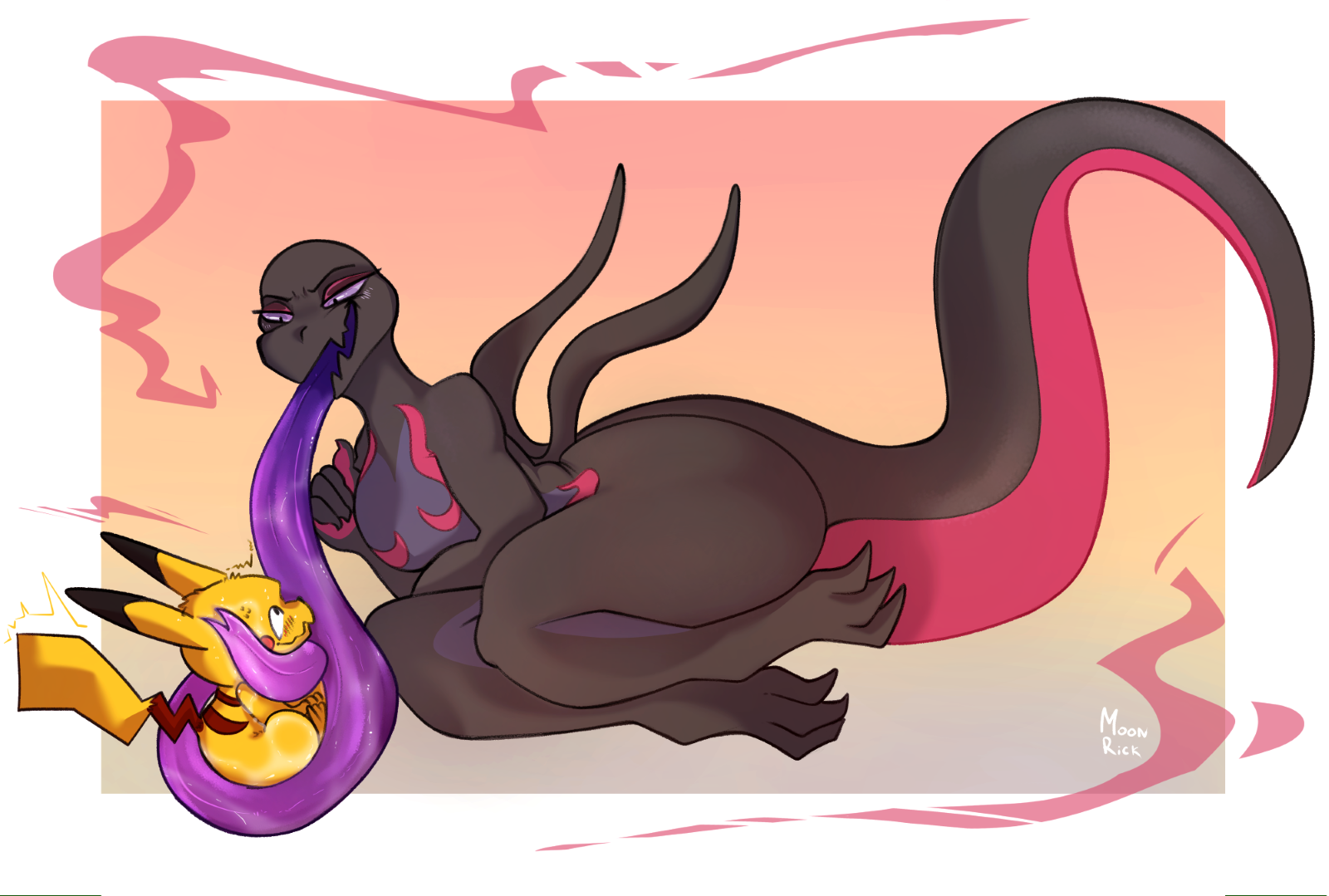 Salazzle Vore by MOONRICK -- Fur Affinity [dot] net