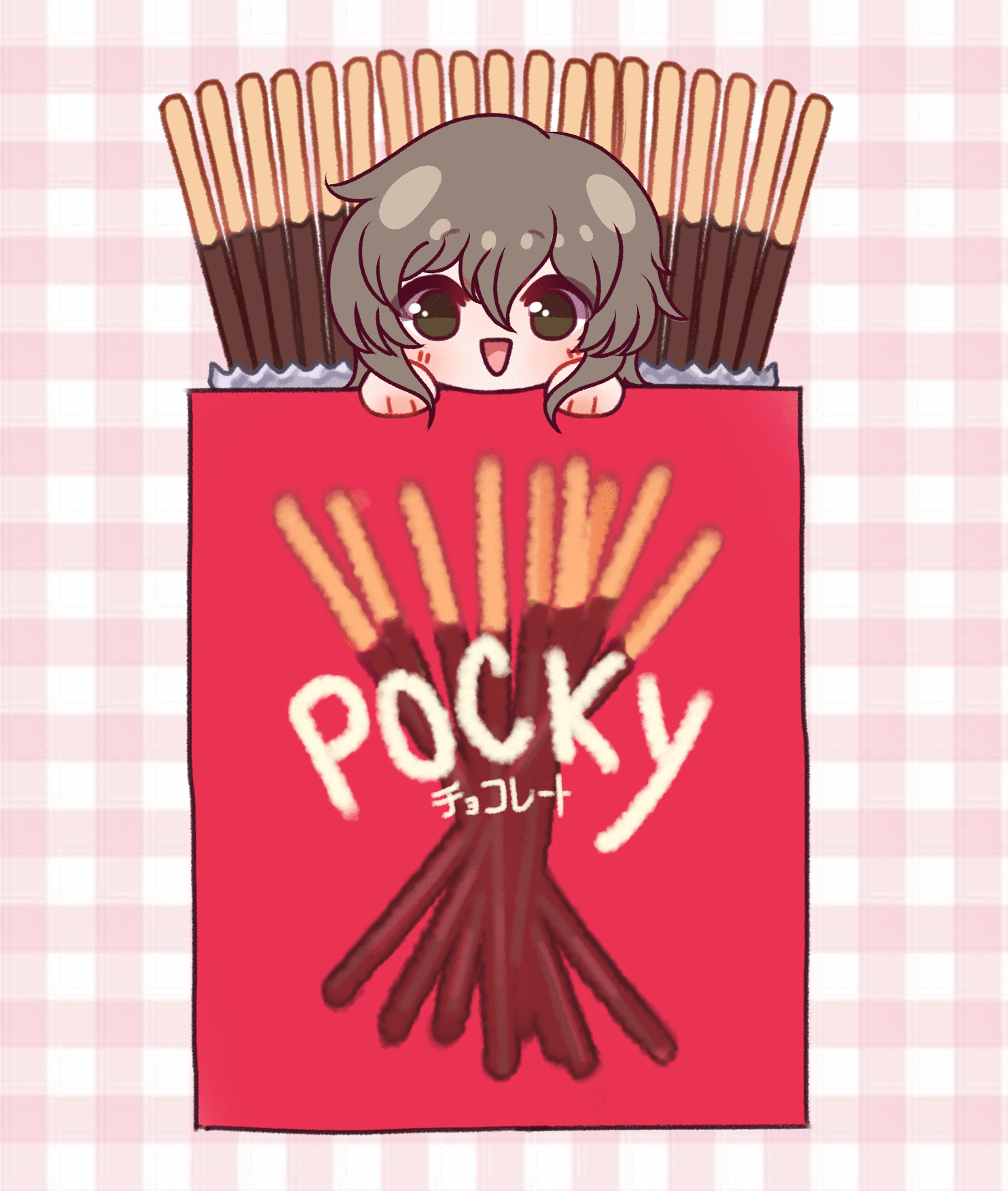 Anime Pocky Sticker Pack set of 3 - Etsy