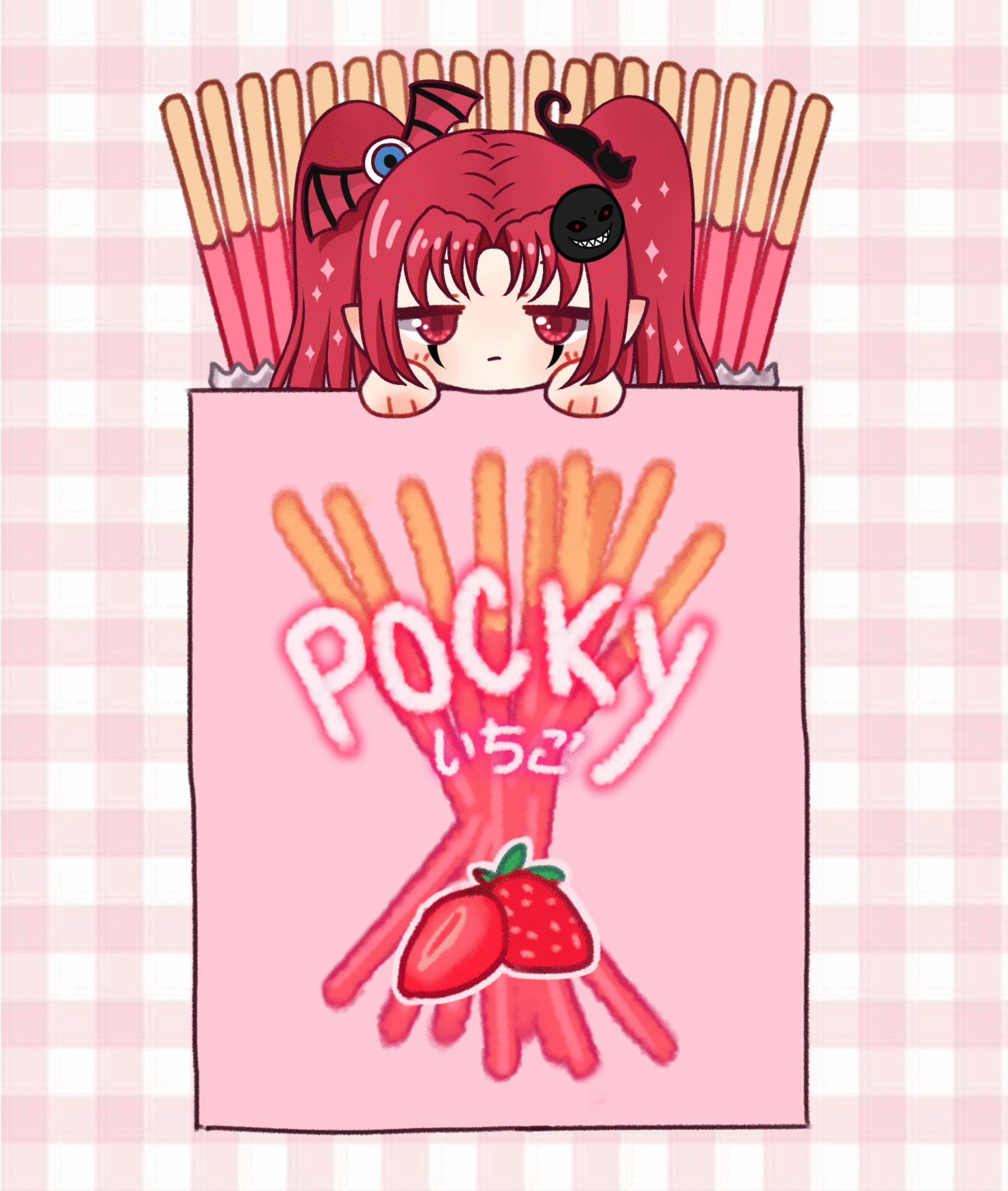 Anime Romance - The pocky game... Anime/Manga = Eighty Six Sauce =  https://www.pixiv.net/en/artworks/103972593 #vladilena #anime #animeromance  #animecouples #animecouple #romanceanime #love #cutecouples #EightySix  #shineixvladilena #shinei #vladilena ...