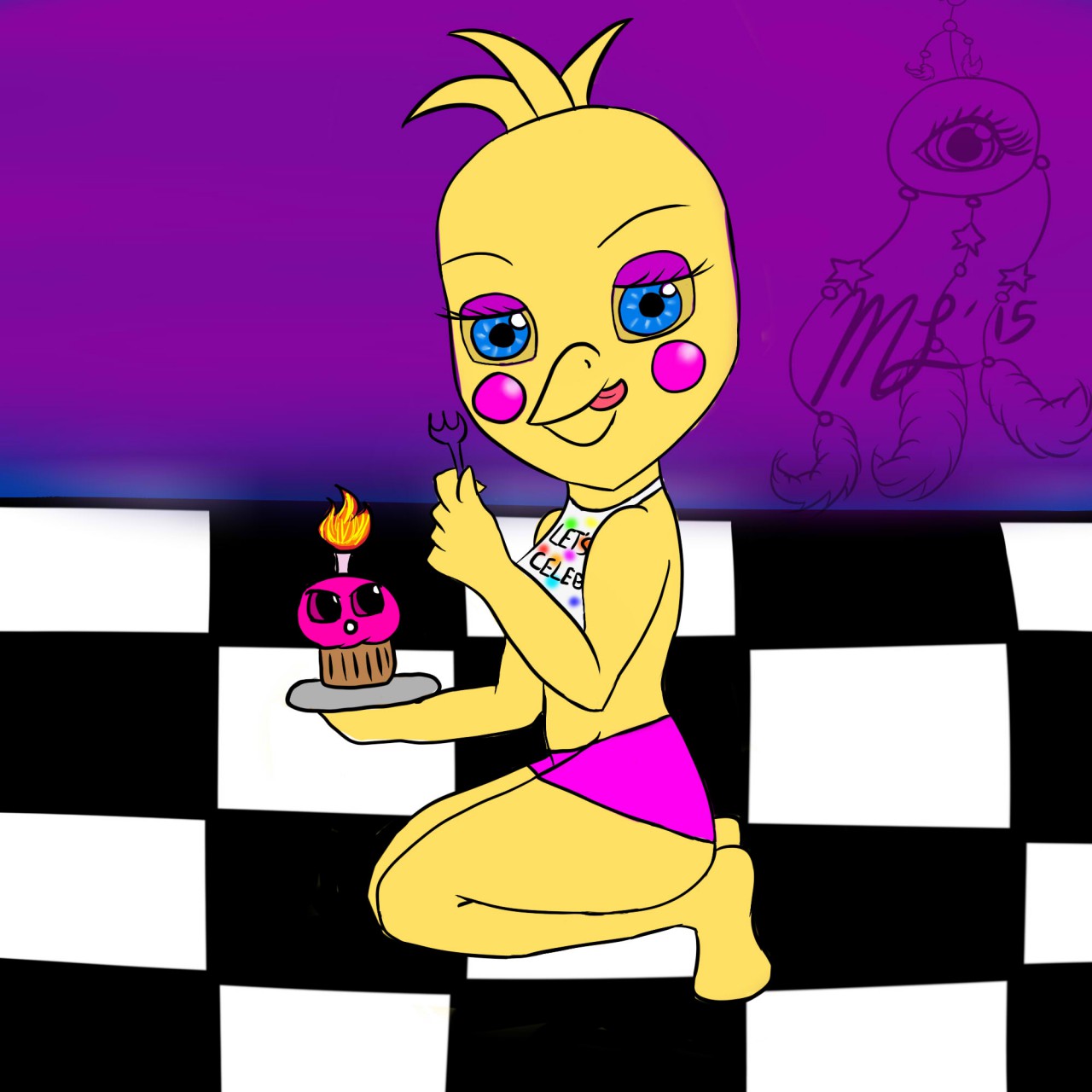 FNAF Toy Chica by MorvaLee -- Fur Affinity [dot] net